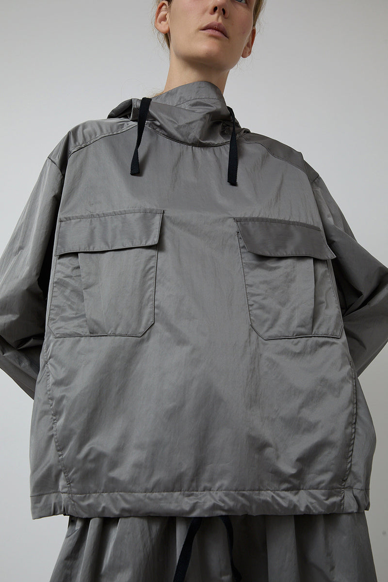 人気を誇る Hooded Wanze Army Store No.6 – Grey Steel in Smock トップス