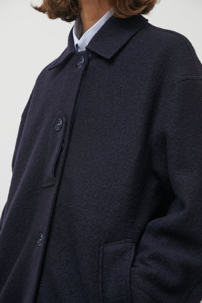 YMC 5GT Rock Coat in Navy