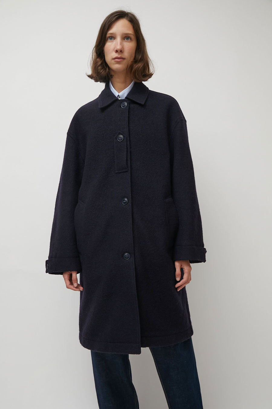 YMC 5GT Rock Coat in Navy