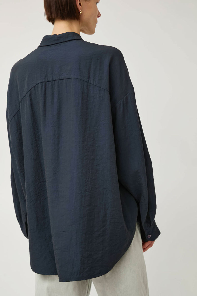 YMC Anti Shirt in Navy