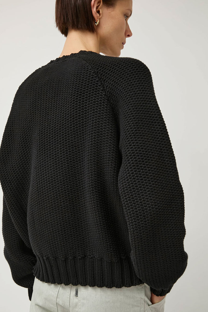 YMC Atomic Cardigan in Black