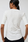 YMC Charlotte Short Sleeve Top in White