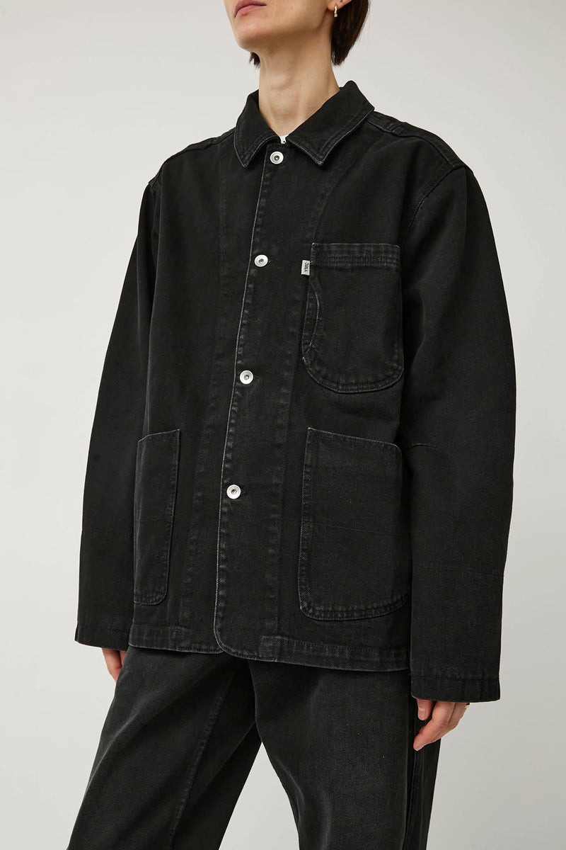 YMC Construction Jacket in Charcoal Denim