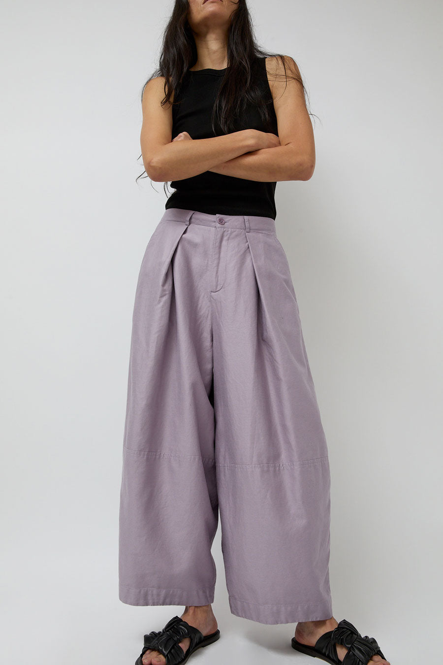 YMC Deadbeat Trouser in Lilac