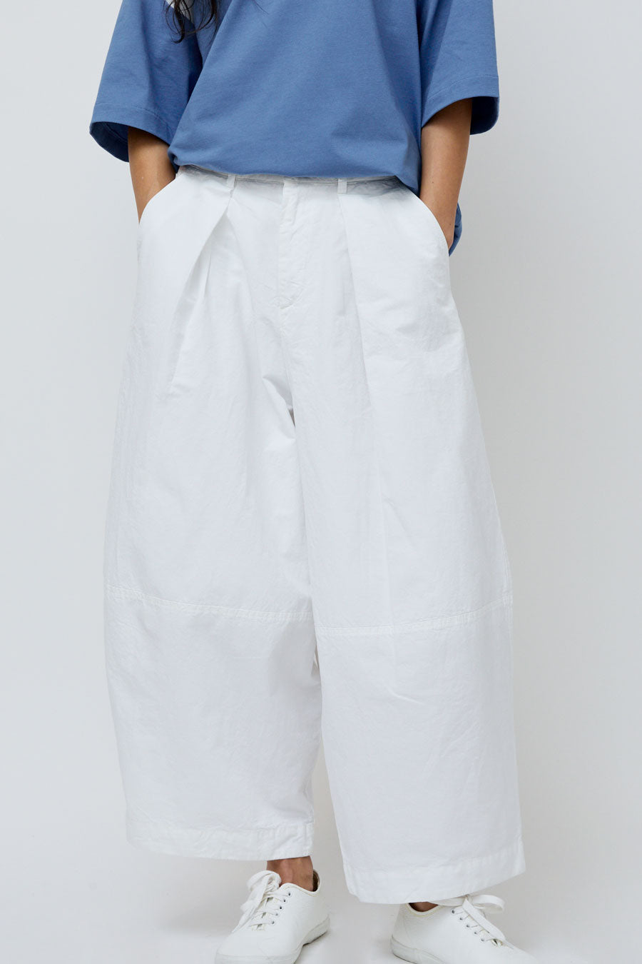 YMC Deadbeat Trouser in White