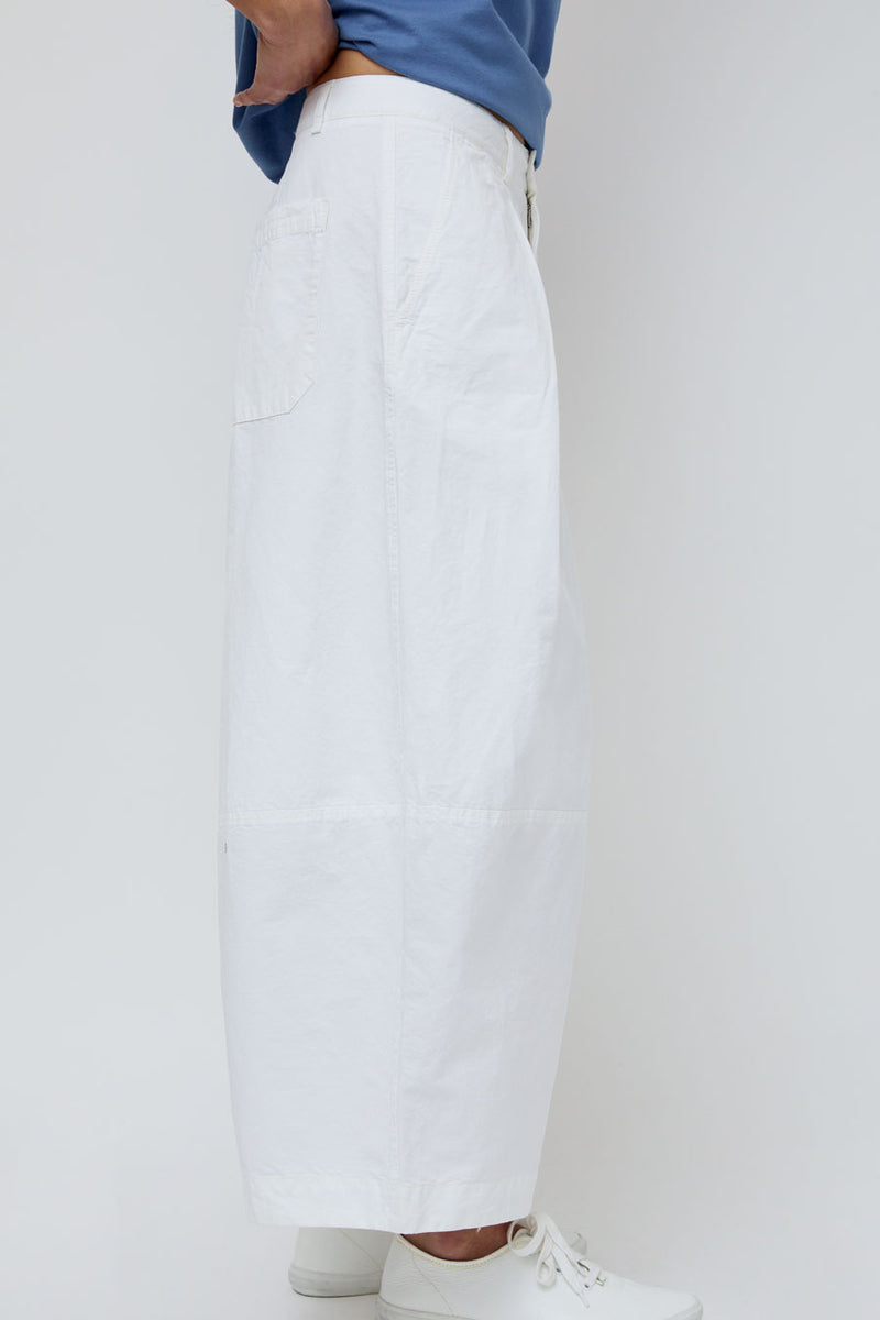 YMC Deadbeat Trouser in White