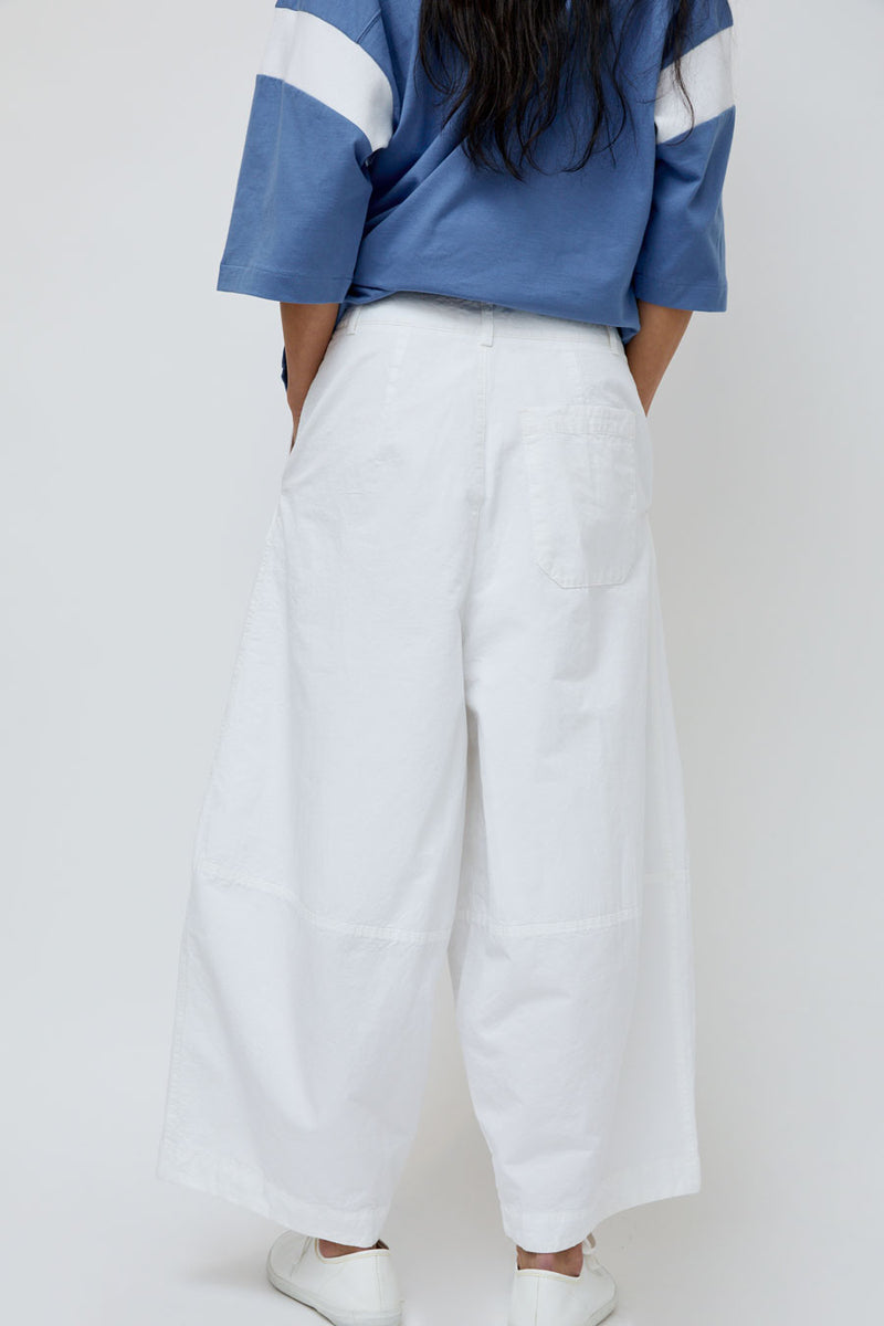 YMC Deadbeat Trouser in White