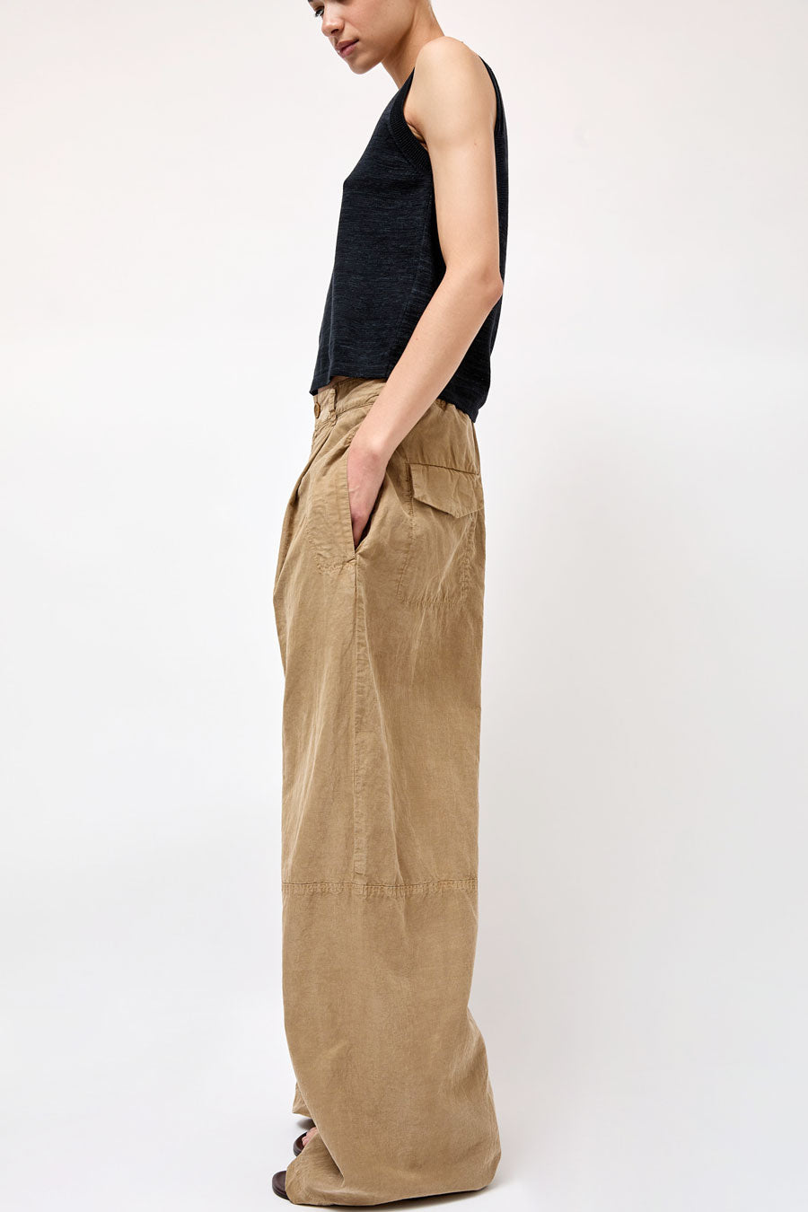 YMC Dropout Trouser in Taupe