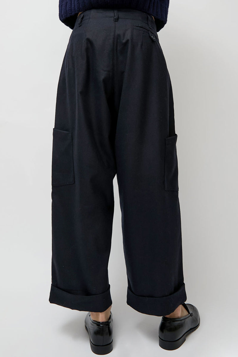 YMC Grease Trouser in Navy