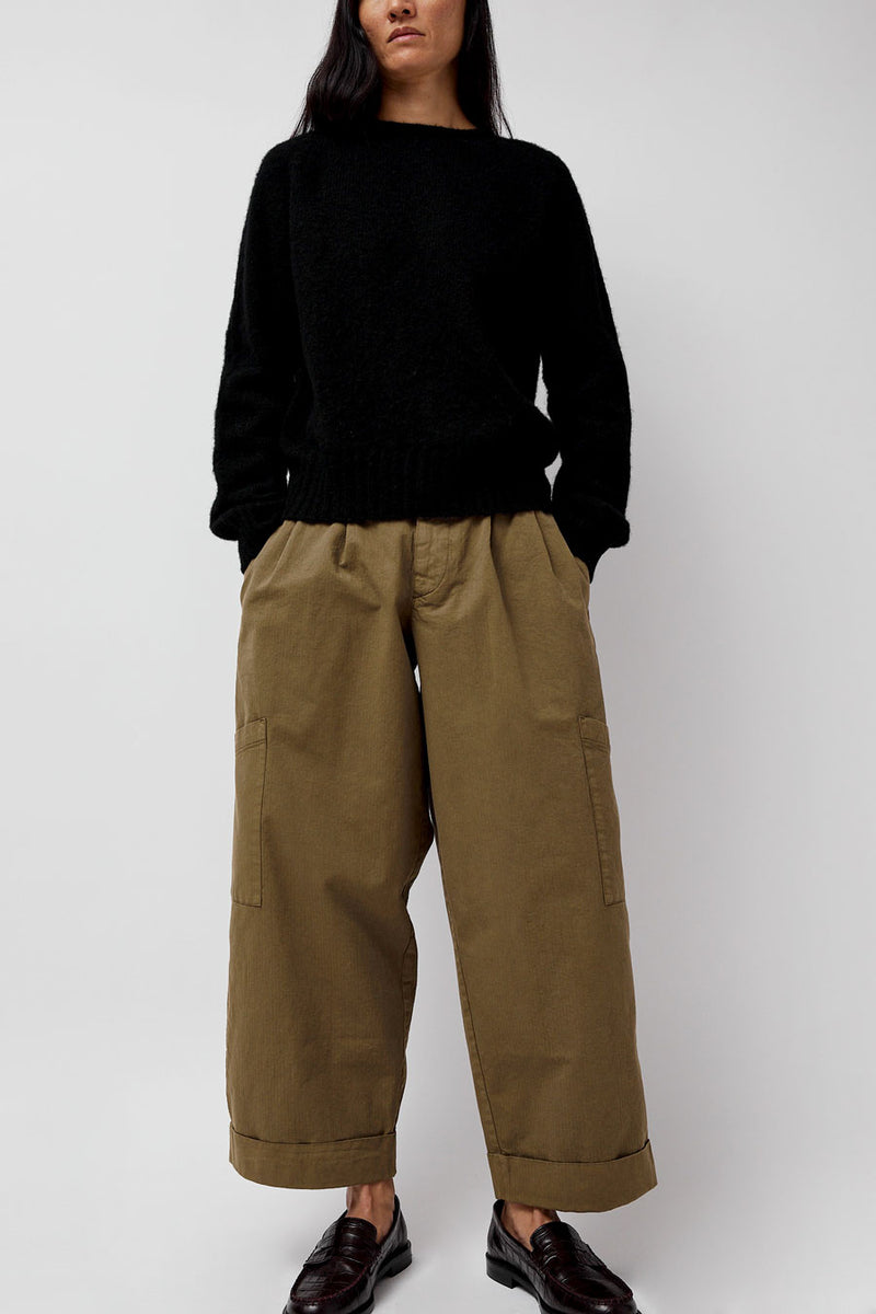 YMC Grease Trouser in Olive