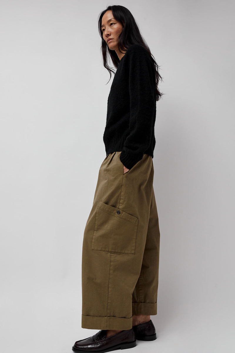 YMC Grease Trouser in Olive