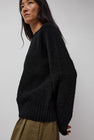 YMC Jets Crew Knit in Black