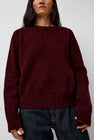 YMC Jets Crew Knit in Red Wizard