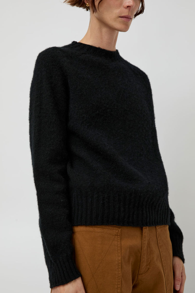 YMC Jets Crewneck in Black
