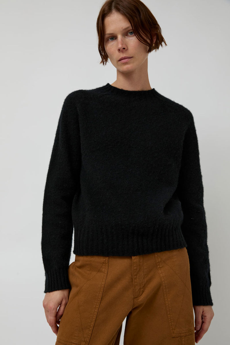 YMC Jets Crewneck in Black