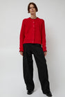 YMC Lotus Cardigan in Red
