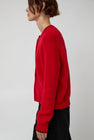 YMC Lotus Cardigan in Red