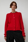 YMC Lotus Cardigan in Red