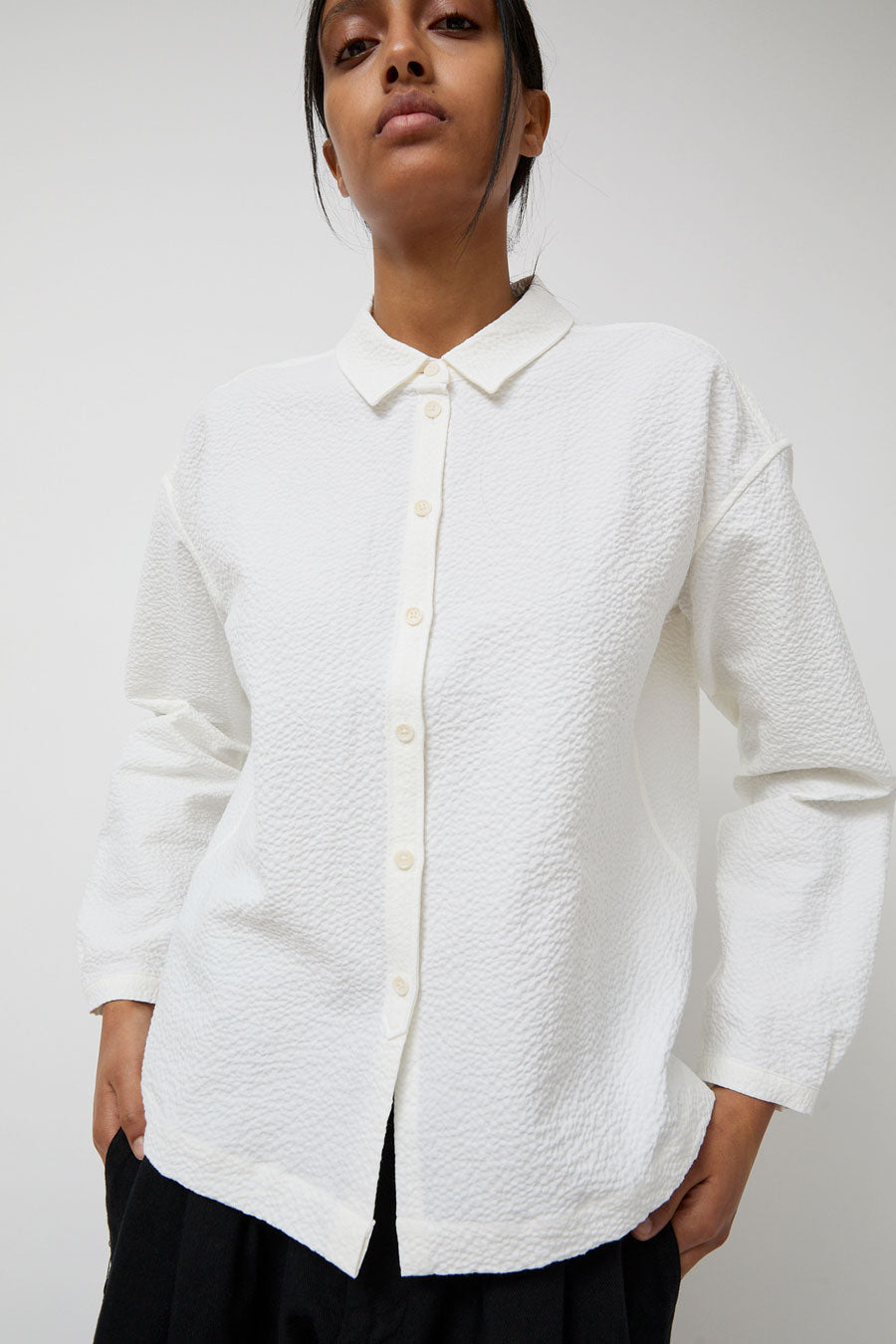 YMC Marianne Shirt in White