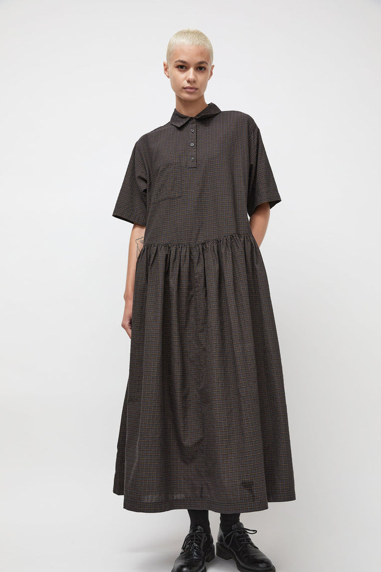 YMC Parklife Dress in Grey Multi