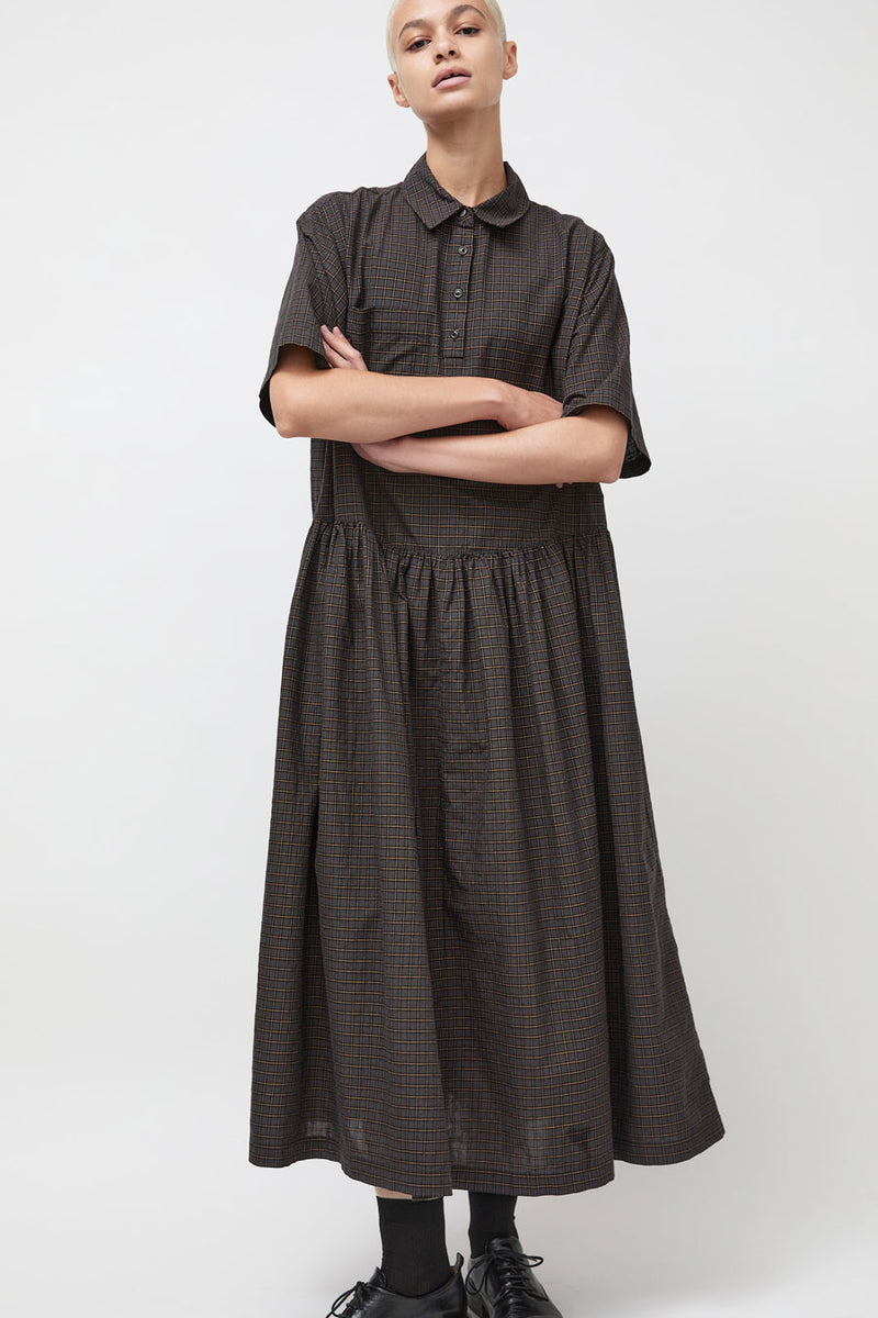 YMC Parklife Dress in Grey Multi