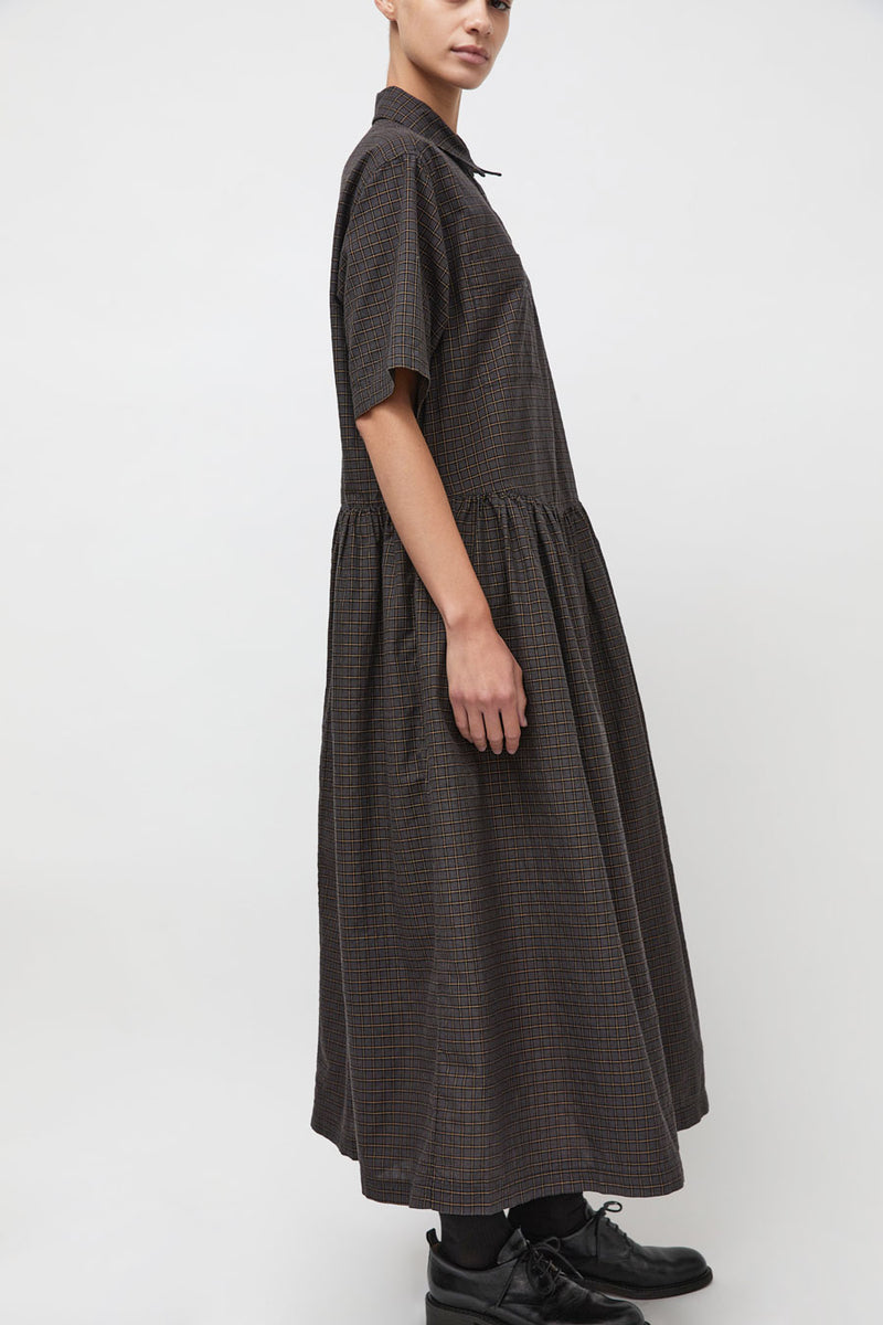 YMC Parklife Dress in Grey Multi