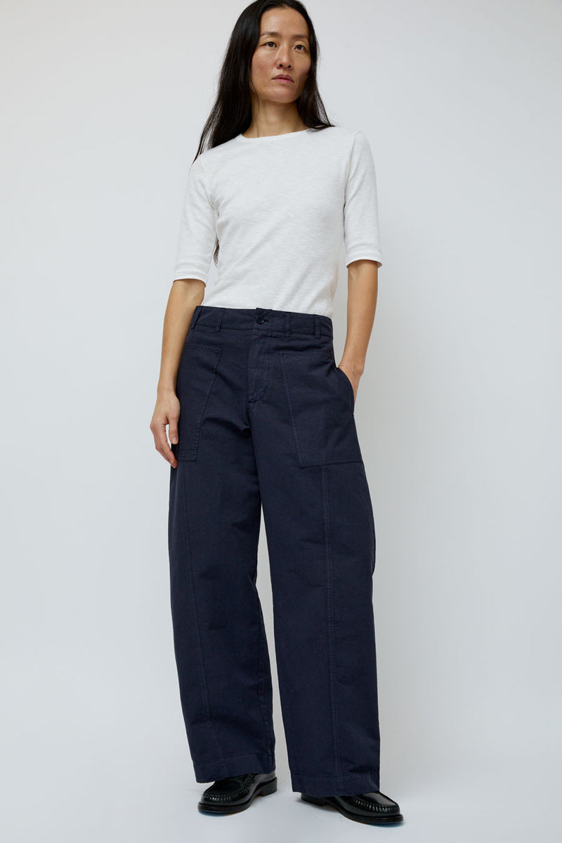 YMC Peggy Trouser in Navy