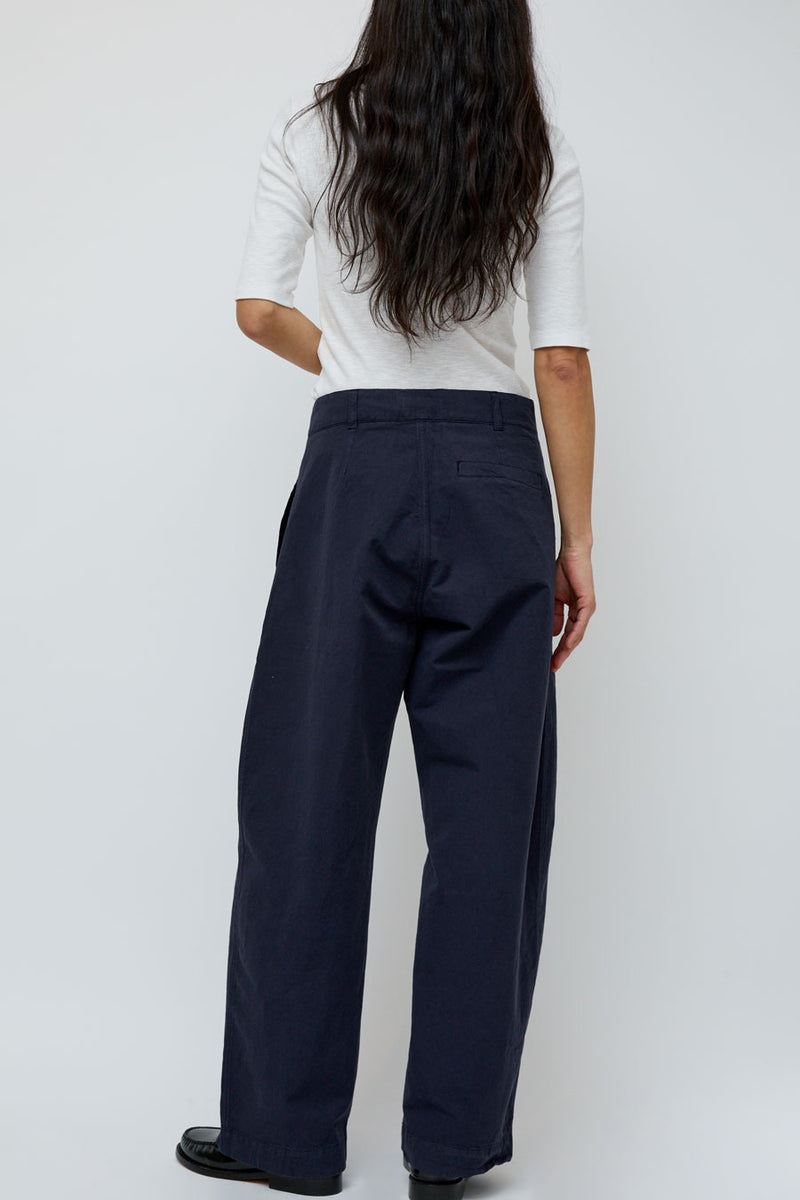 YMC Peggy Trouser in Navy