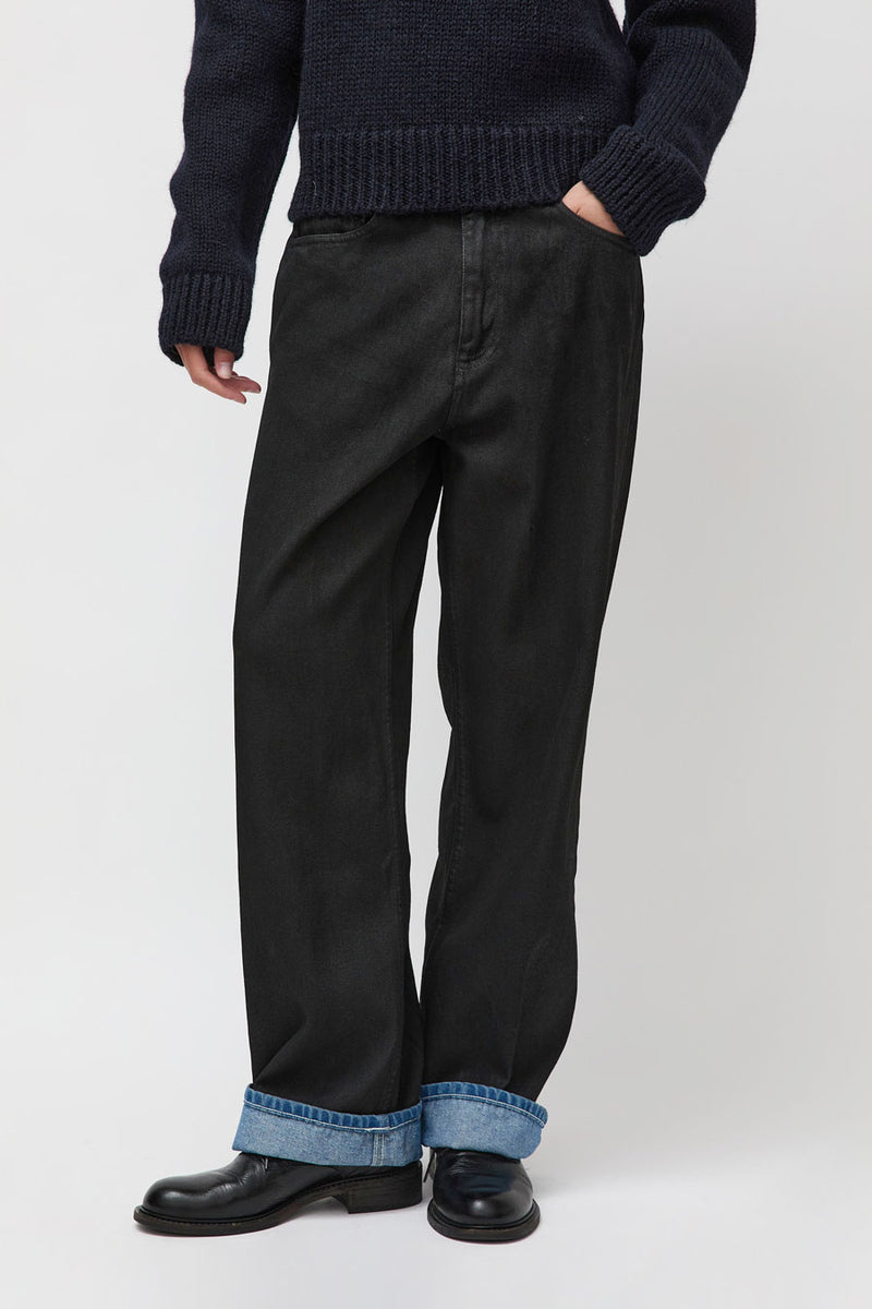 YMC Silver Jean in Black
