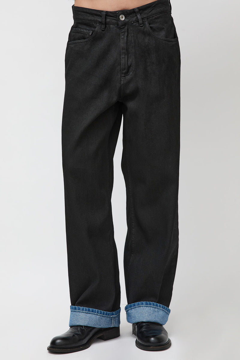 YMC Silver Jean in Black