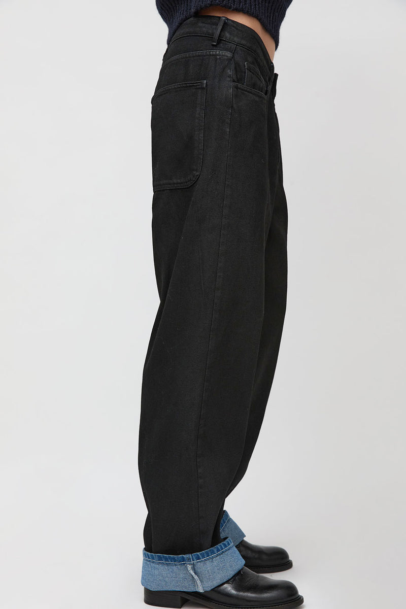 YMC Silver Jean in Black