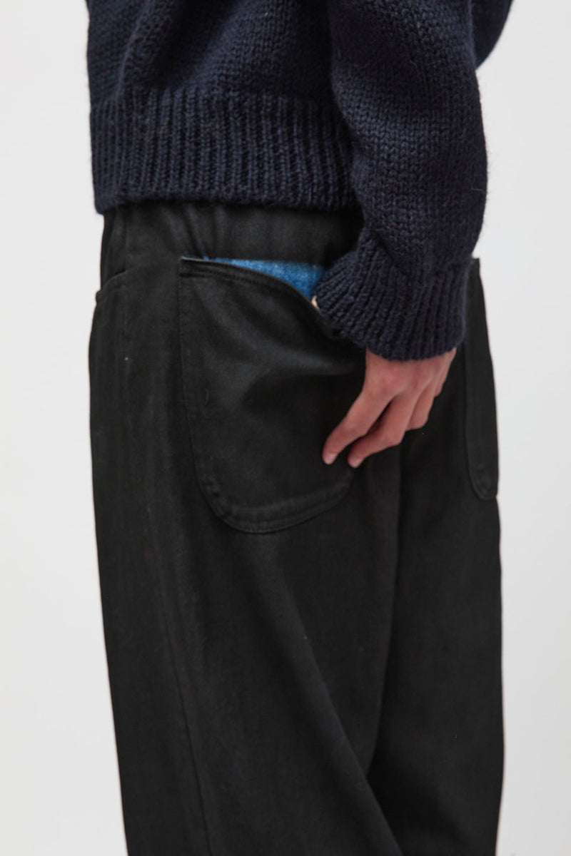 YMC Silver Jean in Black