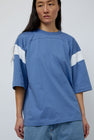 YMC Skate T-Shirt in Blue and White