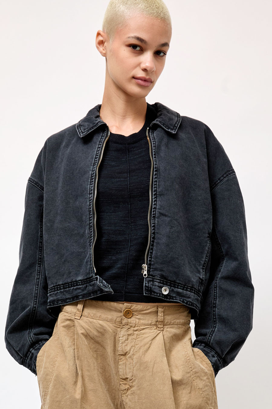 YMC Spencer Jacket in Charcoal