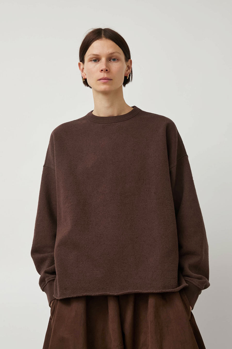 YMC Studio Sweatshirt in Brown