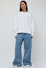 YMC Studio Sweatshirt in White