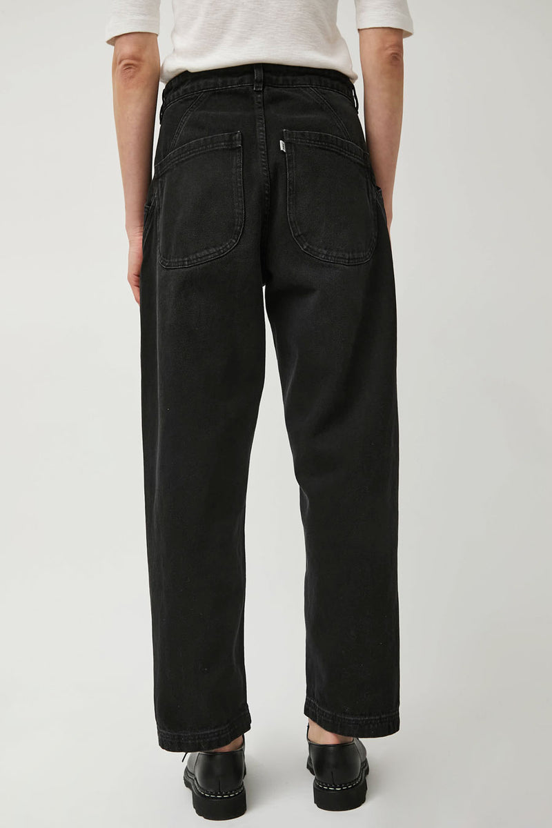 YMC Twisted Jean in Charcoal Denim