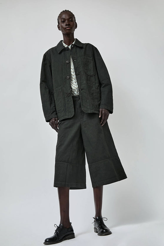 YMC Construction Jacket in Dark Green – No.6 Store
