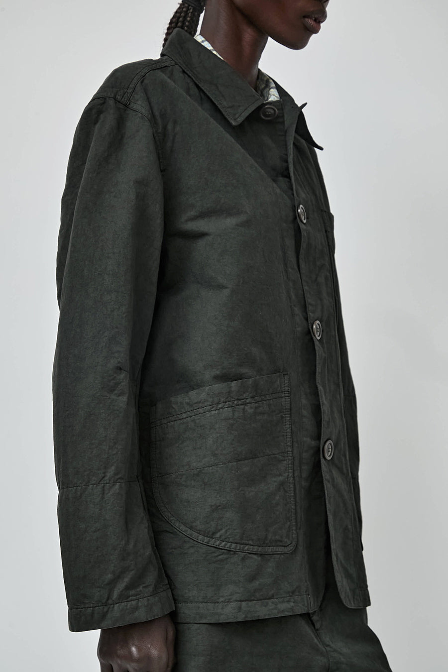 YMC Construction Jacket in Dark Green