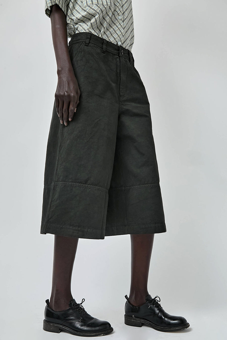 YMC Ezy Culotte in Dark Green