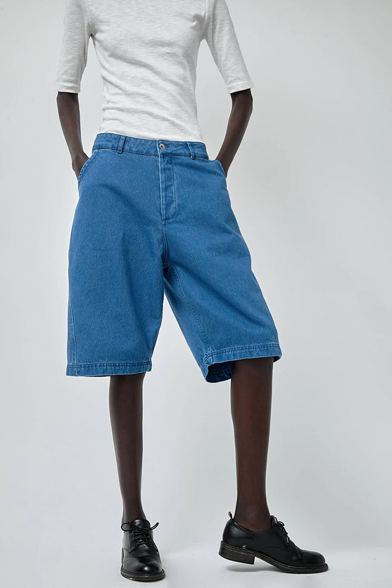 YMC Twisted Short in Indigo – No.6 Store
