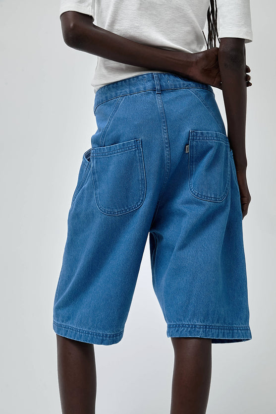 YMC Twisted Short in Indigo – No.6 Store