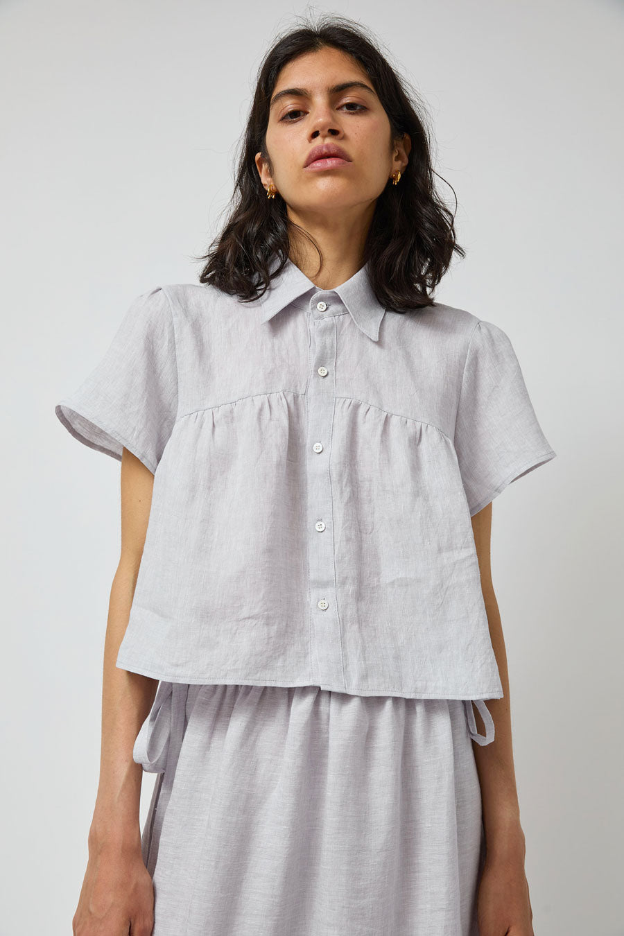 Zii Ropa Lucia Top in Lilac