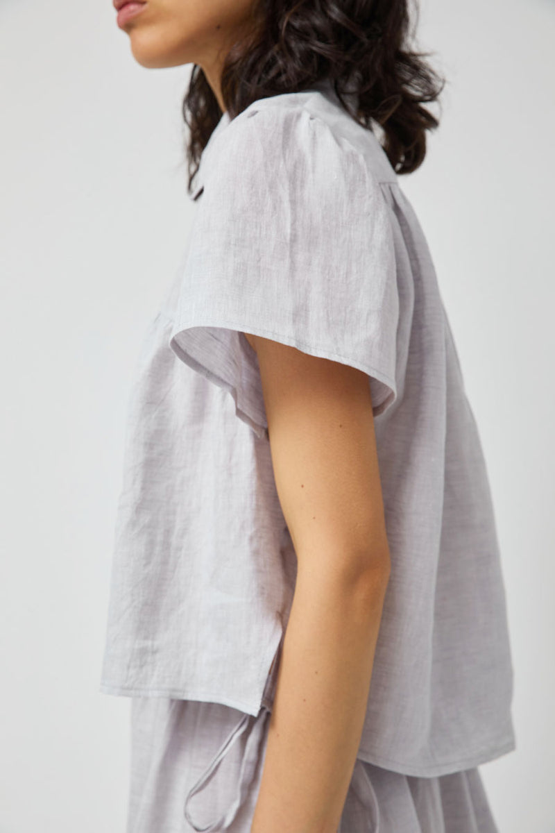 Zii Ropa Lucia Top in Lilac