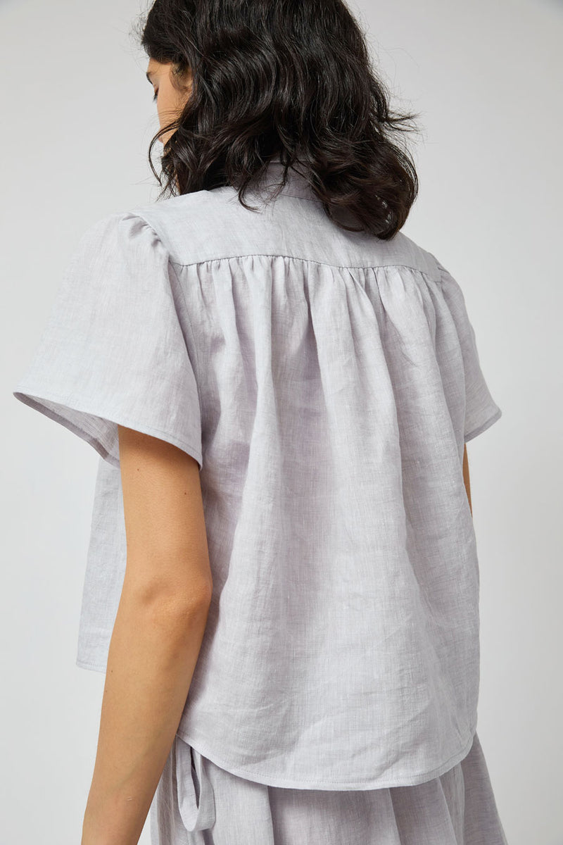 Zii Ropa Lucia Top in Lilac