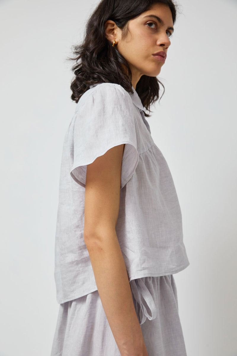 Zii Ropa Lucia Top in Lilac