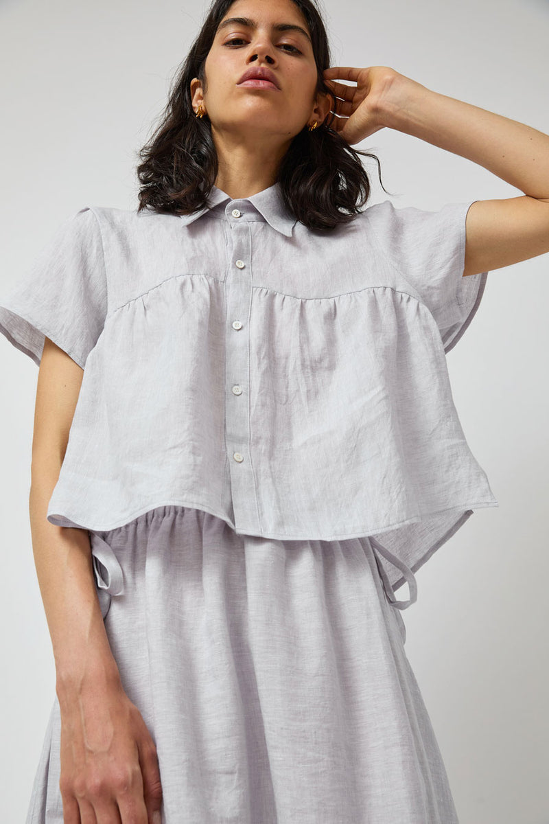 Zii Ropa Lucia Top in Lilac