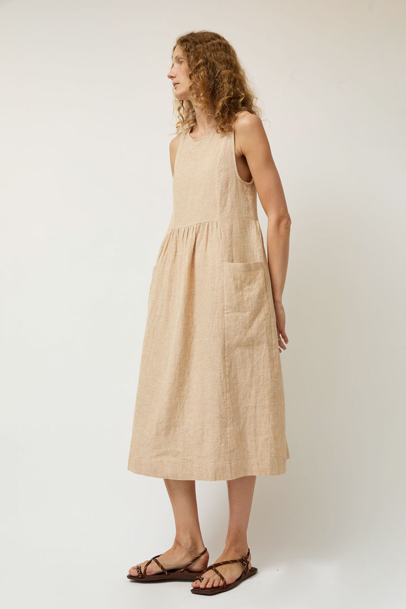 Zii Ropa Margarit Dress in Apricot
