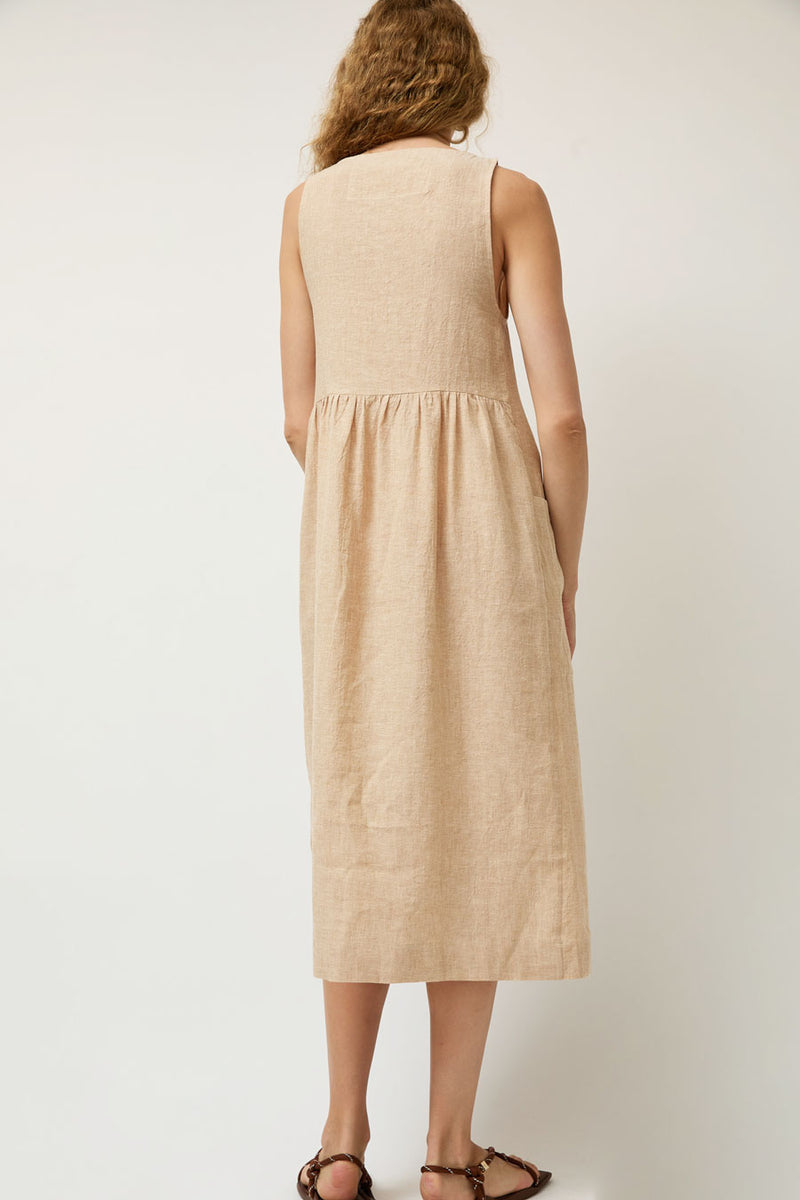 Zii Ropa Margarit Dress in Apricot