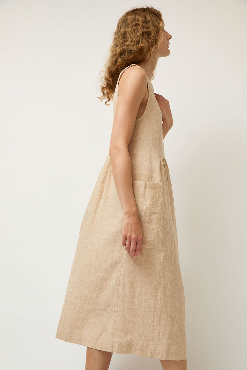 Zii Ropa Margarit Dress in Apricot
